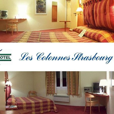 Les Colonnes Strasbourg Zenith Hotel Eckbolsheim Bagian luar foto